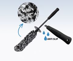 Mikrofaser Felgenbürsten-Kit | 2 Covers