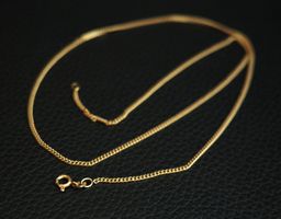 6.9g Halskette in 18K Gold - 6.9g chaîne en or 18 carats