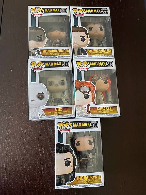Statuette: Funko Pop Mad Max  – Usato da villa luganese venduto da Massimo123456