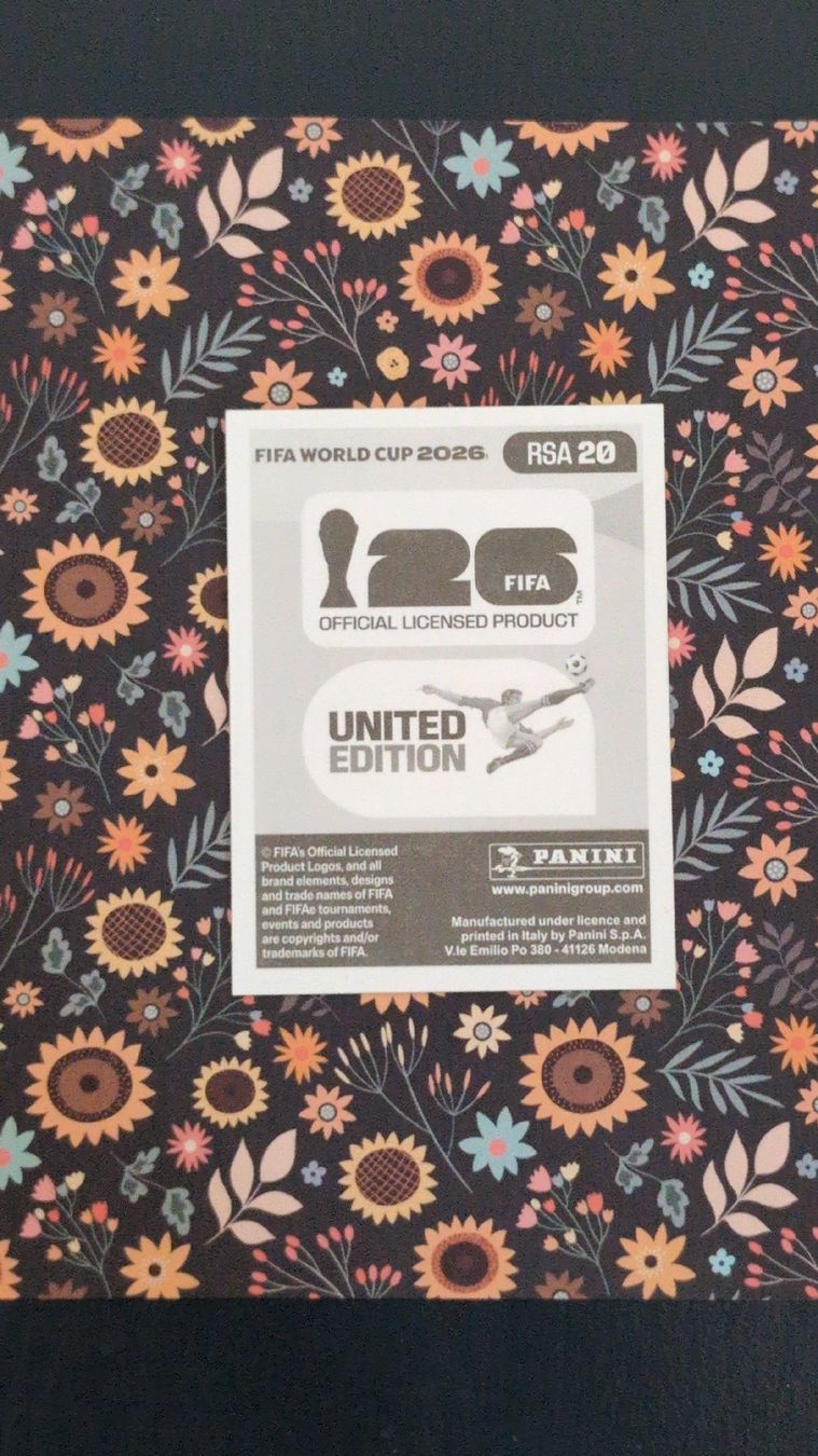 Panini Sammelbilder & Trading cards: RSA 20 - PANINI - FIFA WM 2026 – Neu (gemäss Beschreibung) aus Bauma von tobiaskl 1