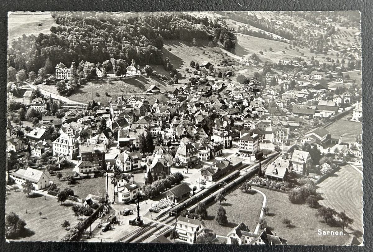 Cartes postales: Flugaufnahme Sarnen  – D'occasion à Horw par Tellbub