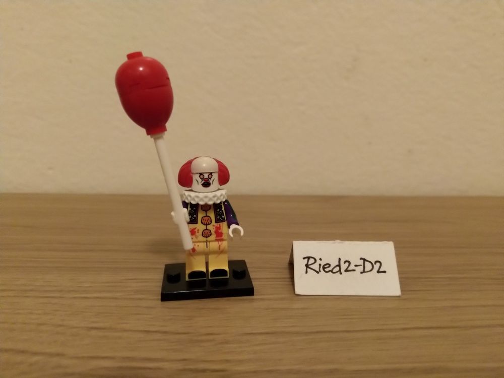 No Original LEGO Stephen King It Pennywise (1990) Minifigure