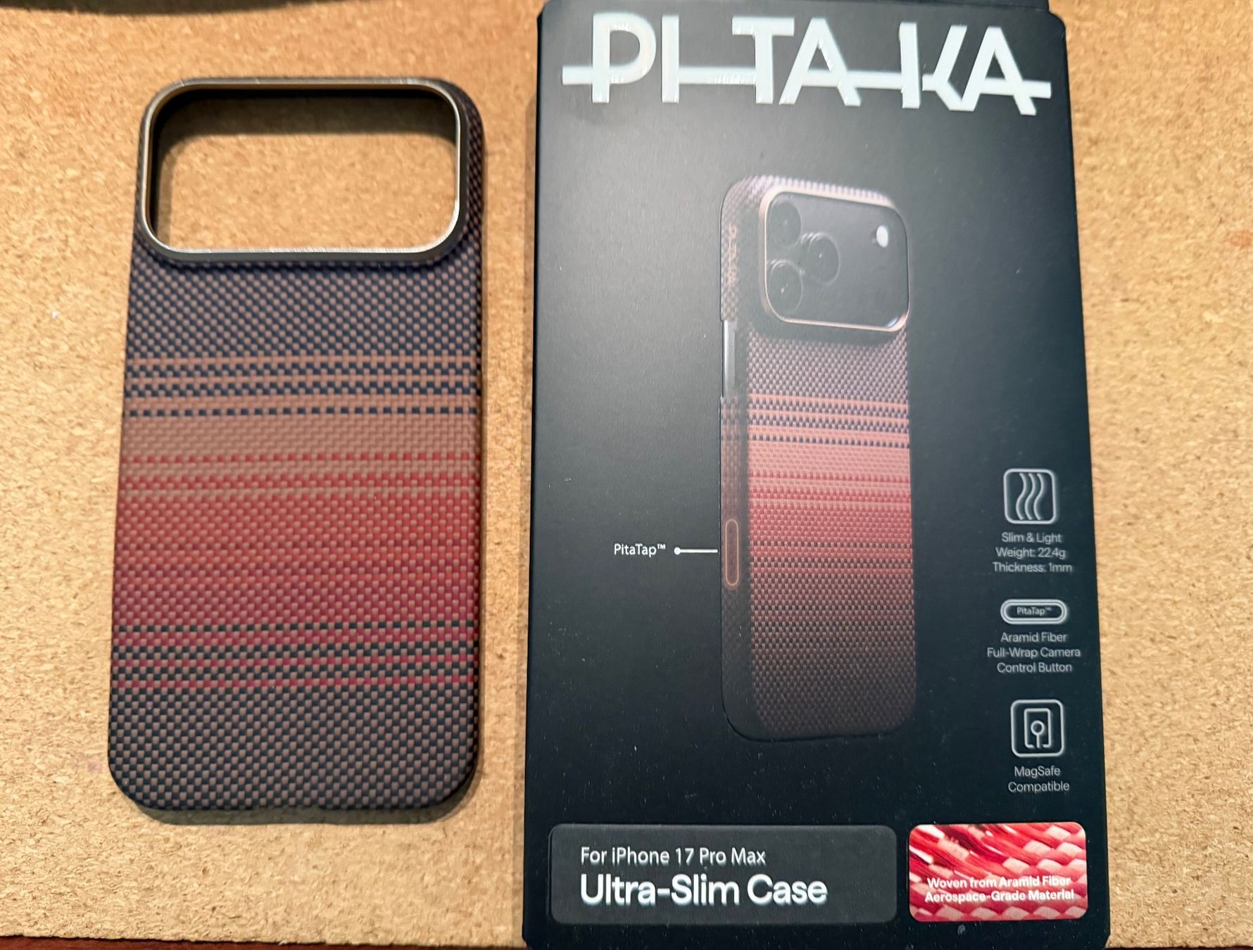 Cover & Protezioni schermo: Coque Pitaka iPhone 17 Pro Max – Nuovo (secondo la descrizione) da Colombier NE venduto da Nikkon