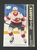 Shane Pinto 2021 Young Guns Ottawa Senators