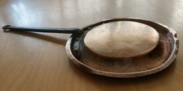 Kupferpfannendeckel, 18 cm Ø