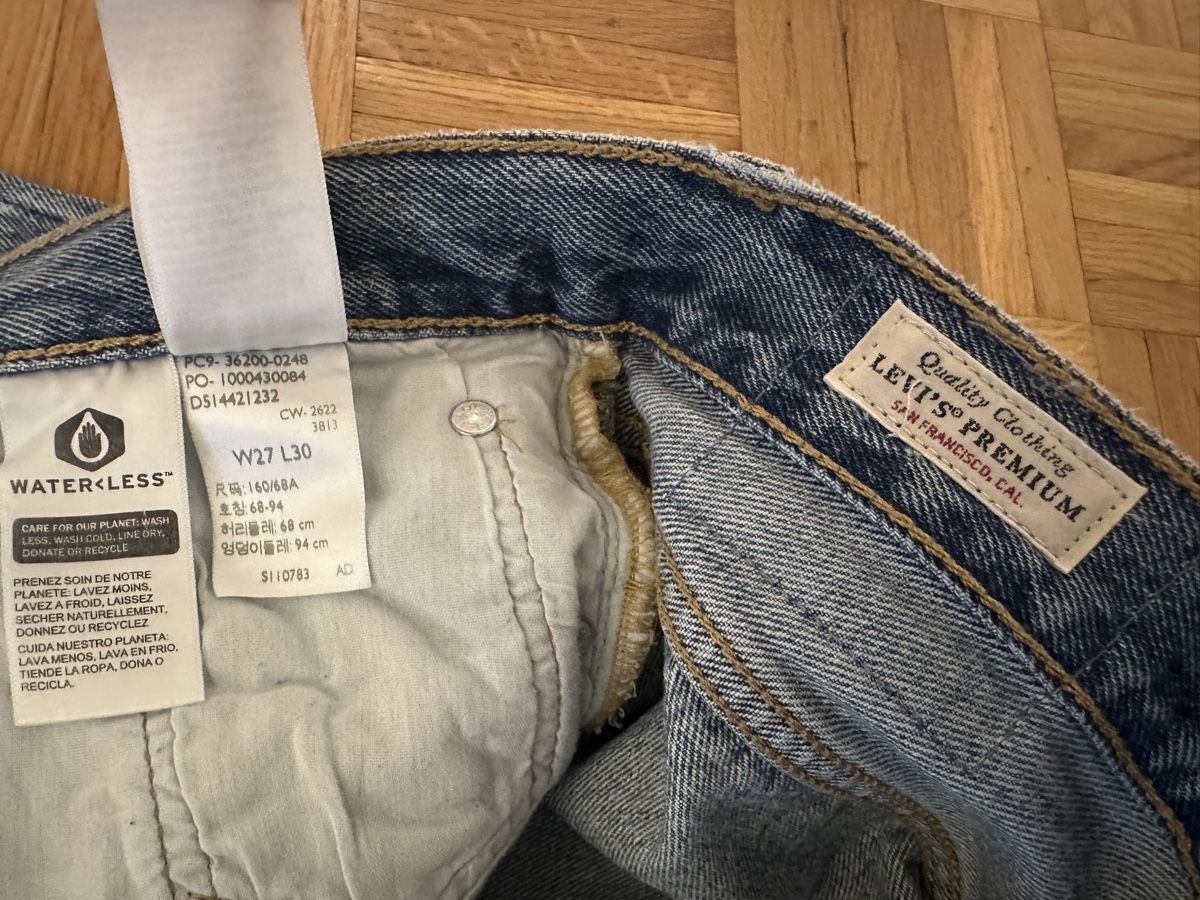 Levi's Jeans: Levi's 501,  W27 L30 – Gebraucht aus Frenkendorf von Katrin02 2
