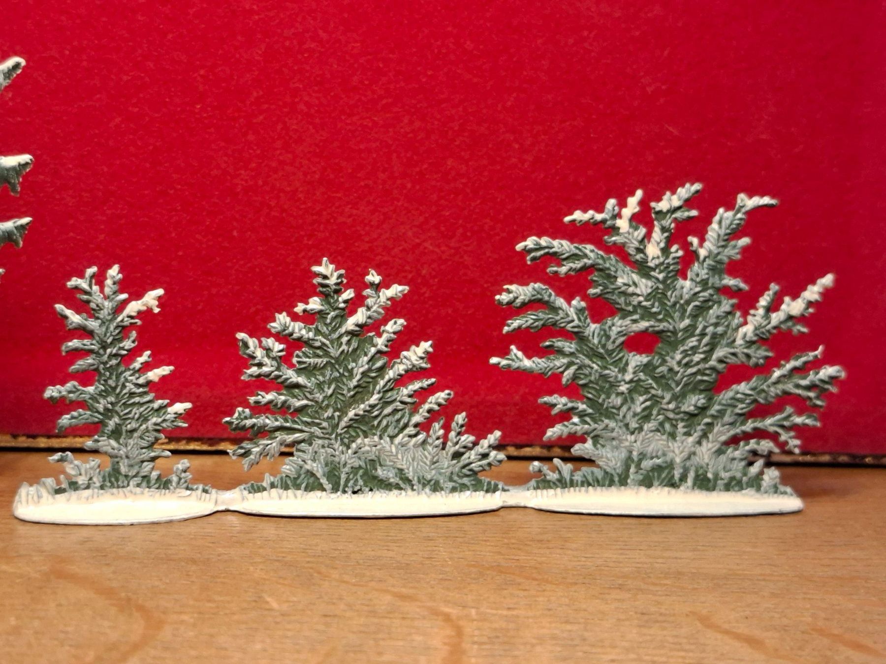 Alle Dekorationen: Wilhelm Schweizer Tannenbaum mit Eule und Sträucher - handbe – Gebraucht aus Schlieren von Svenja7 5