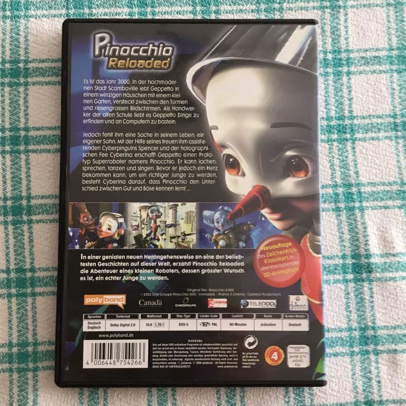 Tutti i DVDs: Pinoccio Reloaded - Dvd – Nuovo (secondo la descrizione) da Blauen venduto da berlingo65 1