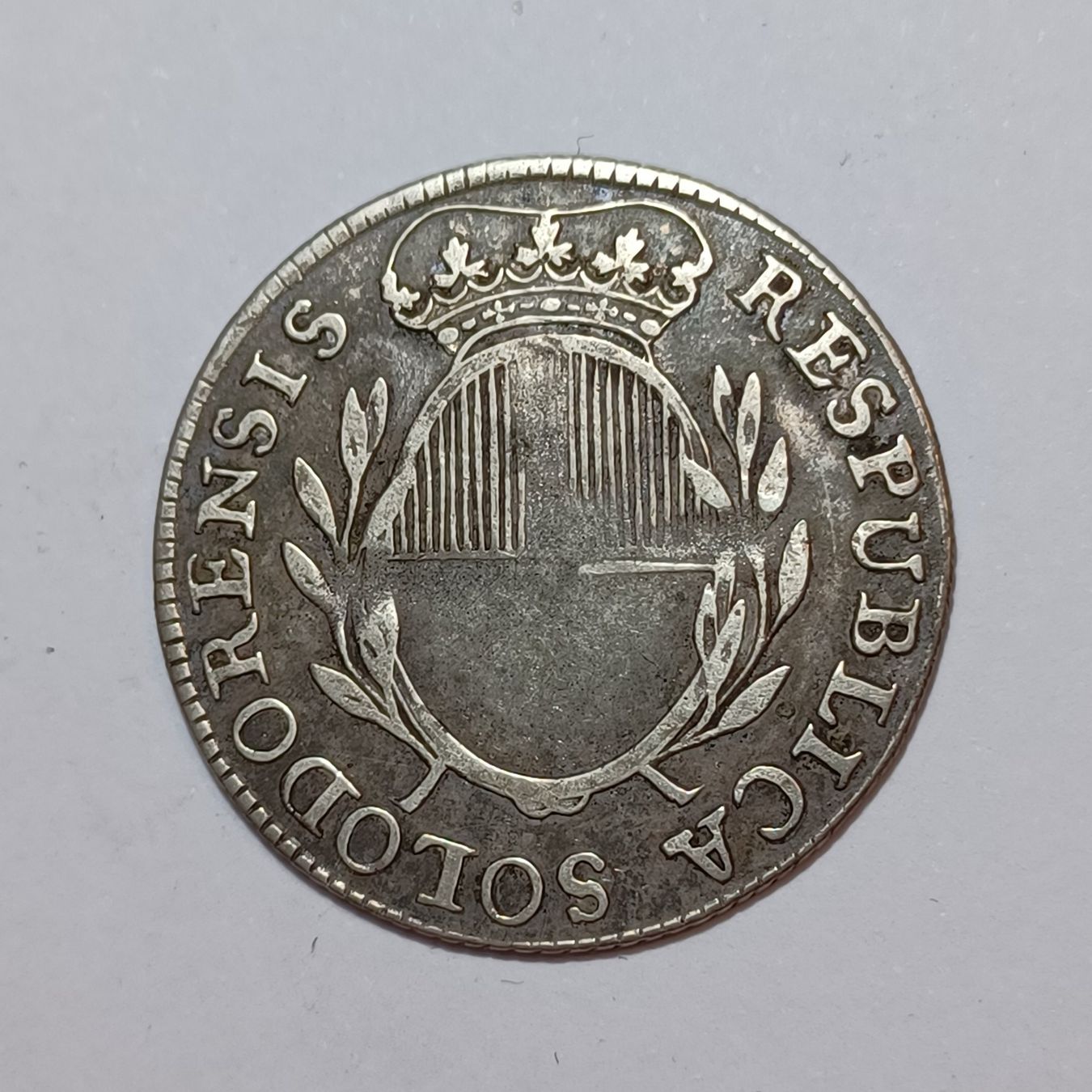 Tutti le monete: 20 Kreuzer 1795 Solothurn – Usato da Pfäffikon ZH venduto da Schweizer_Muenzen