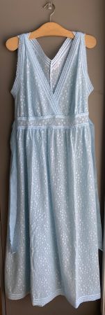 Sommerliches HANRO Kleid, hellblau, M