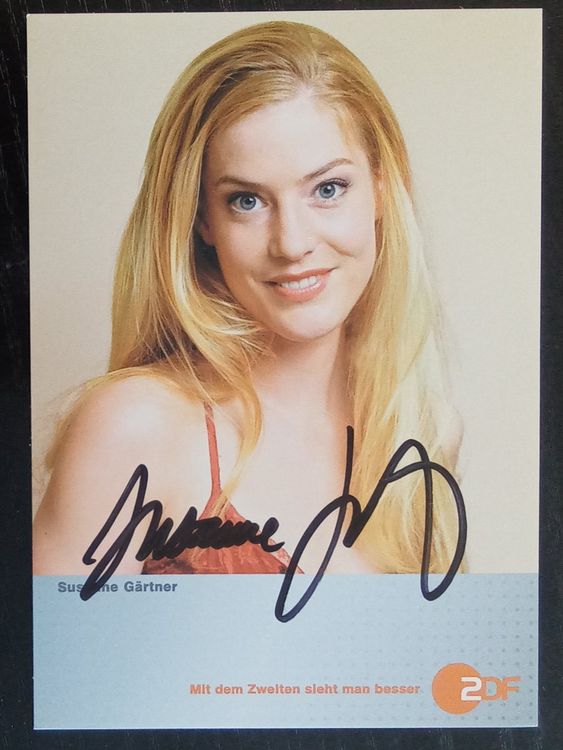 Susanne Gärtner Autogramm signiert Fotopostkarte 10x15cm Kaufen auf