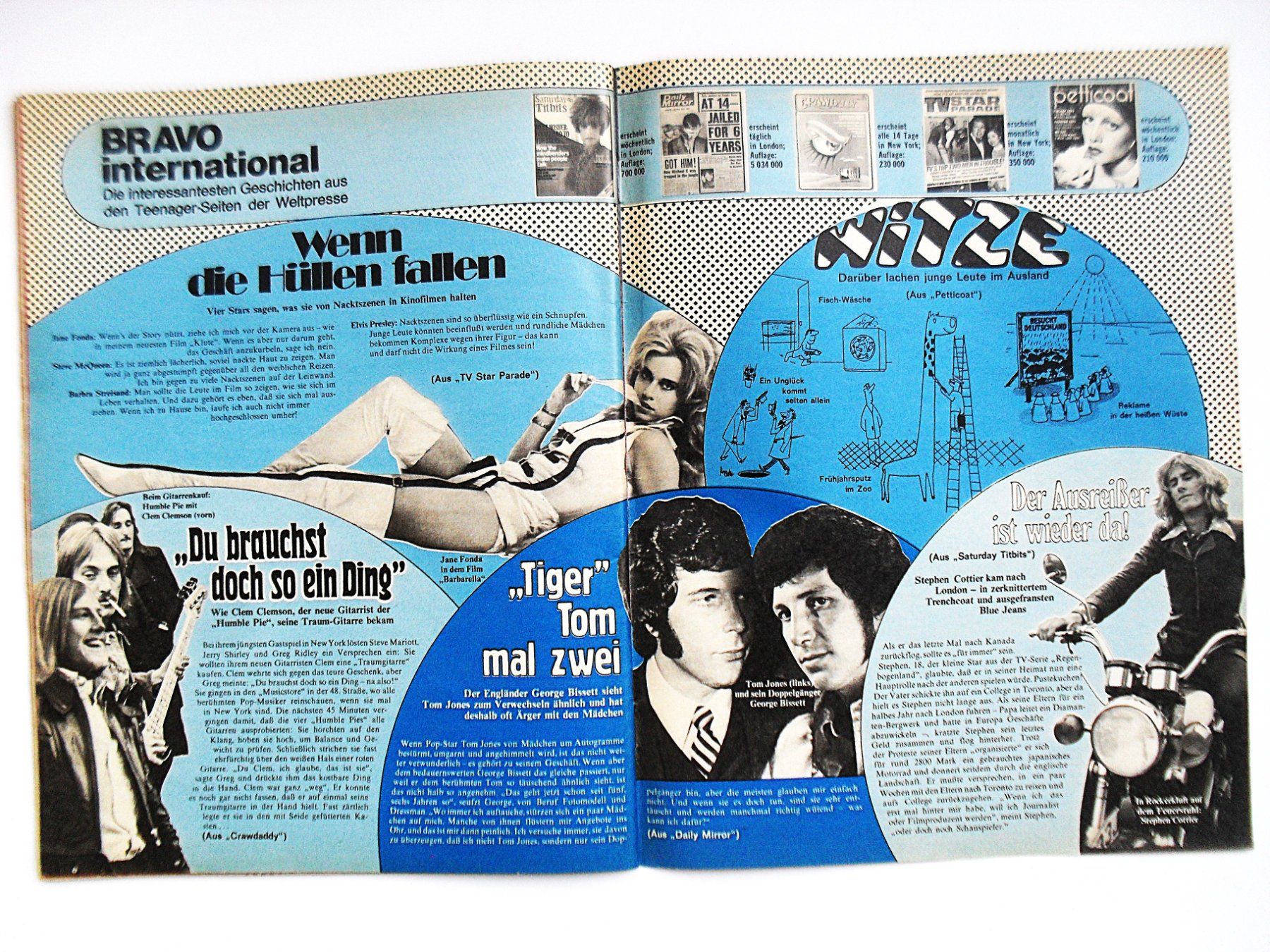 Zeitschriften & Magazine: BRAVO Heft 12.APRIL.1972 – Gebraucht aus Zürich von erfreut01 7