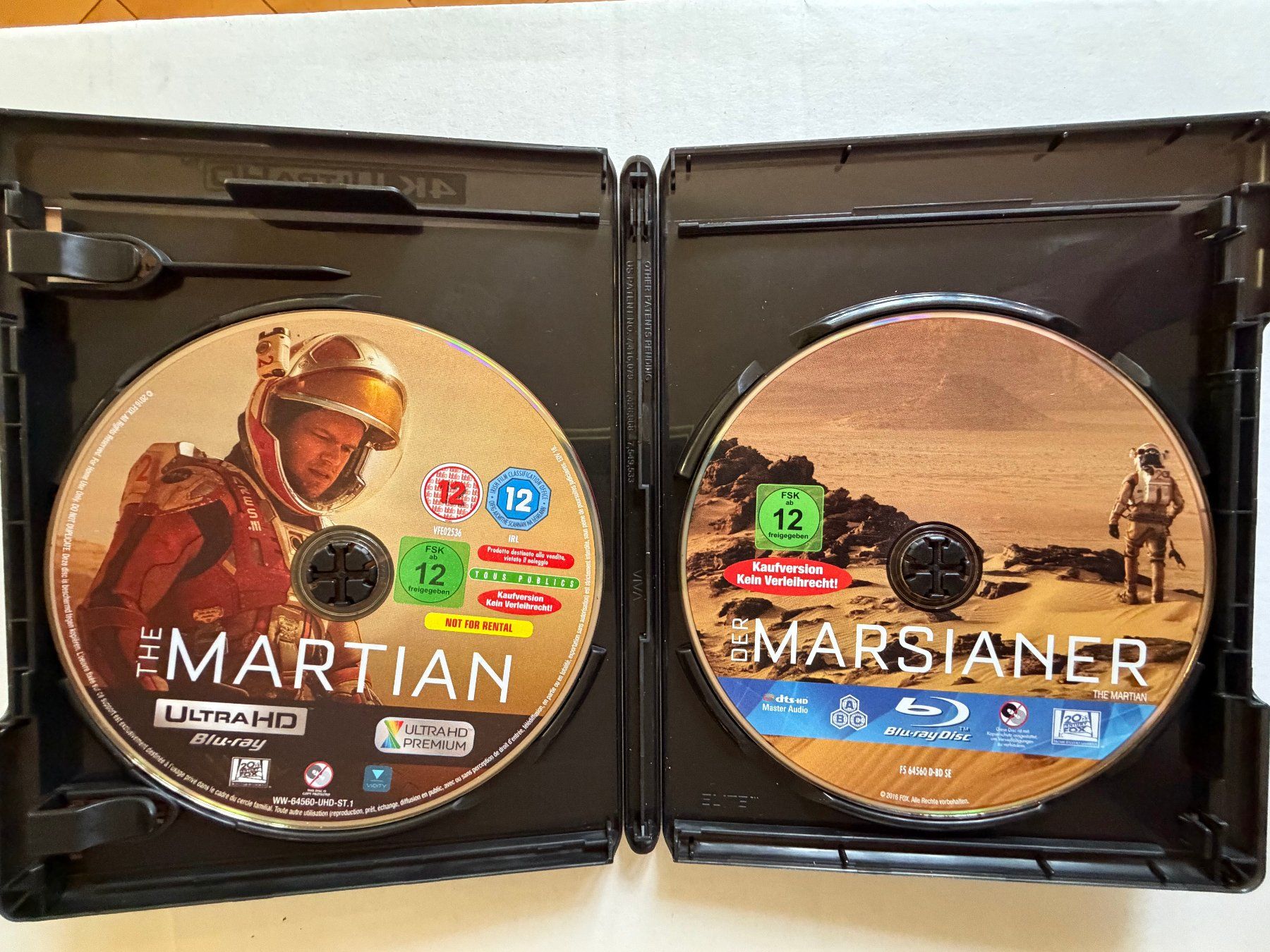 Der Marsianer Rettet Mark Watney 4K UHD Blu ray (Gebraucht) in Bern