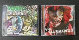 2 CD's Los Hermanos 1999  / Sambas de Enredo 2000