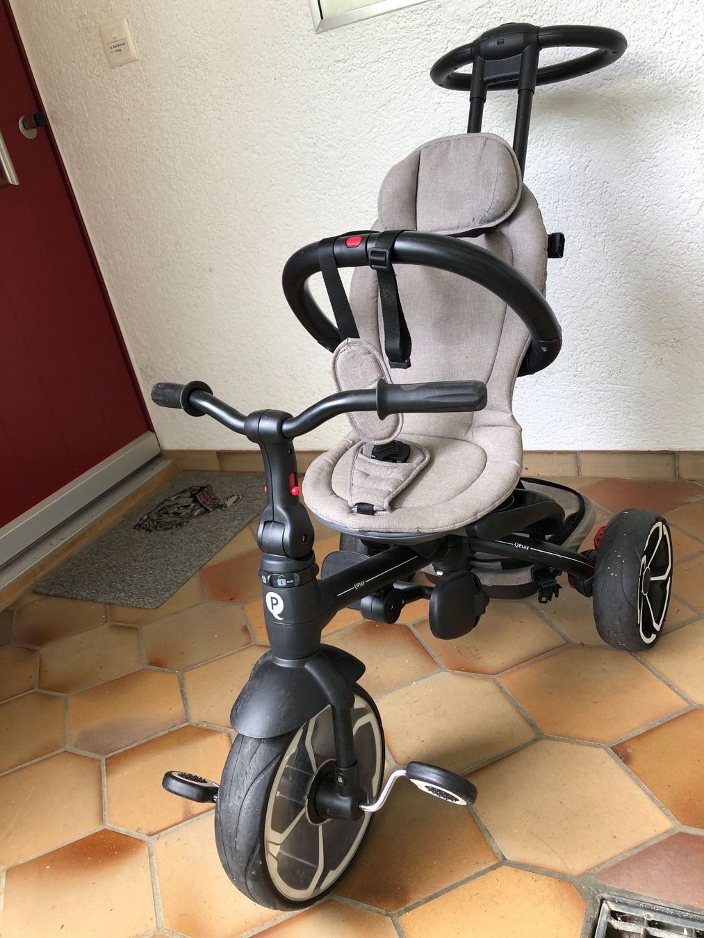 Fahrzeuge für Kinder: Dreirad-Velo mit Haltegriff QPLAY – Gebraucht aus Russikon von  1