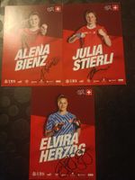 SFV - Set von 3 signierten Autogrammkarte