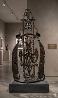 Moderne Eisen Skulptur 