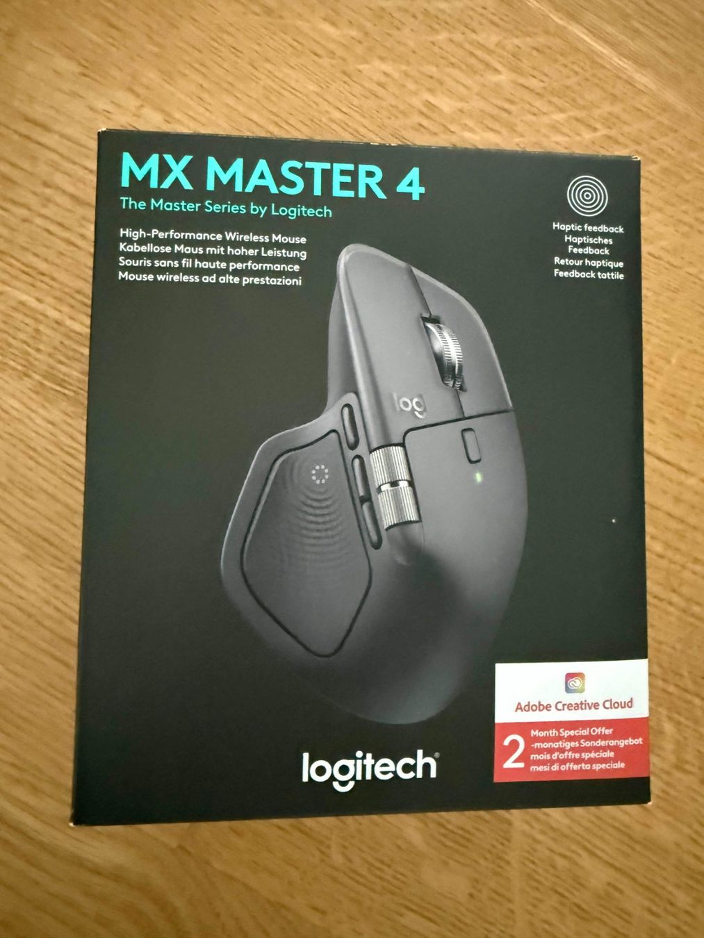 Logitech Maus: LOGITECH MX Master 4 Bluetooth Maus (Kabellos, Graphit) – Gebraucht aus Baden von Denn1s 5