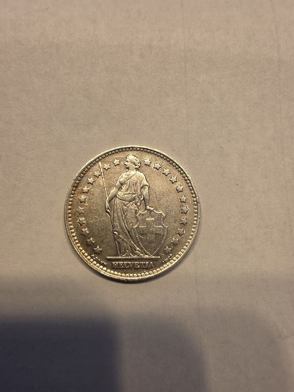 Alle Münzen: pièce argent 1chf 1945 – Gebraucht aus Fribourg von yan_z5fr 1