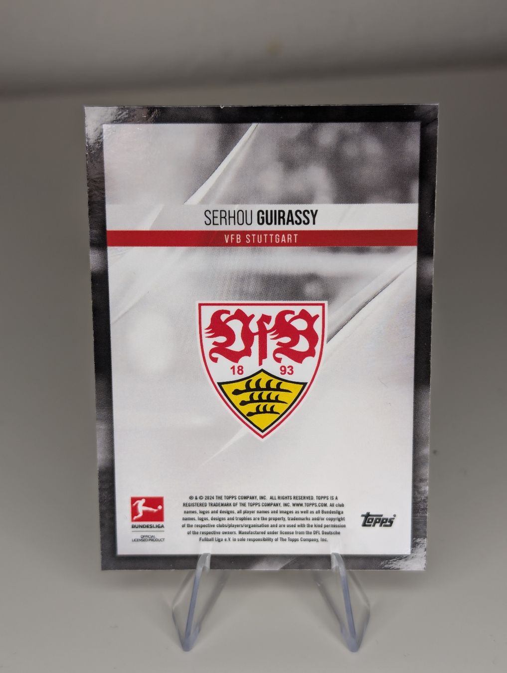 Topps Carte collezionabili: Serhou Guirassy VFB Stuttgart Topps – Nuovo (secondo la descrizione) da Hunzenschwil venduto da BRPCards 1