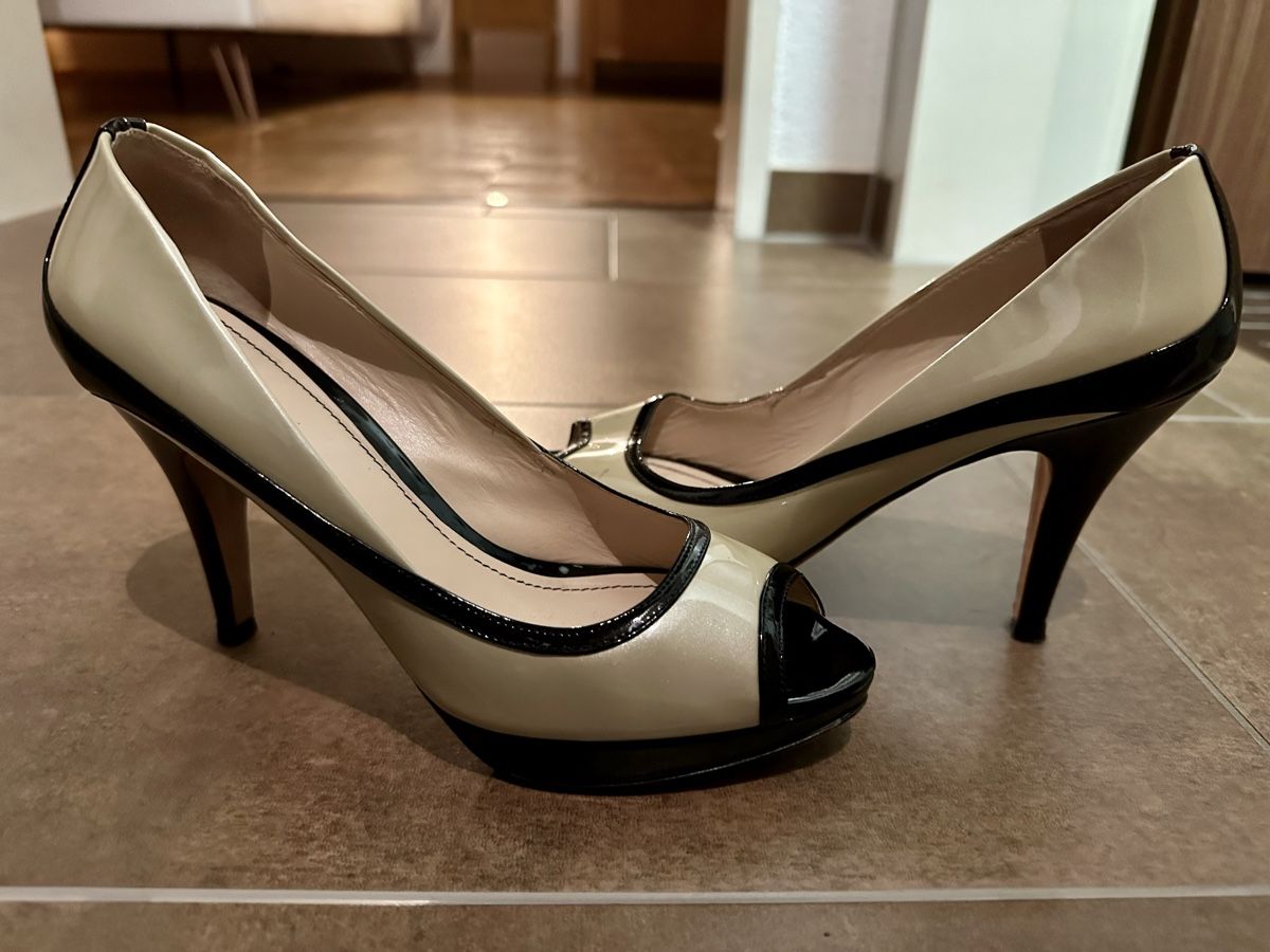 Navyboot Damenschuhe: Peeptoes Highheels im Rockabilly Style – Gebraucht aus Otelfingen von esmeralda1978 2