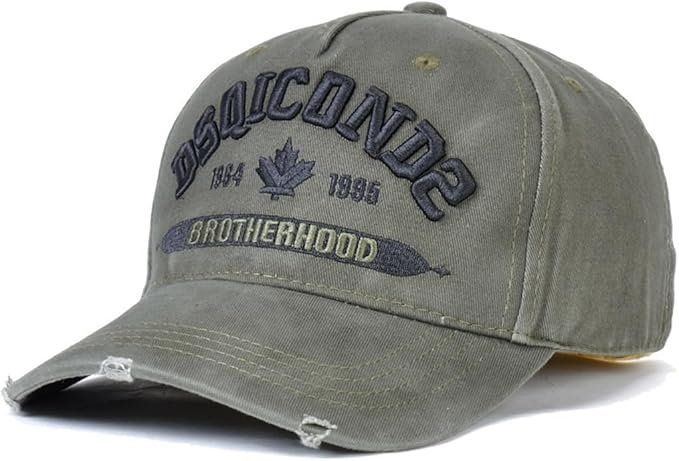 Dsquared2 Hüte, Mützen & Caps: Dsquared2 / DSQ / ICON / D2 / Cap / Olivegrün / Neu – Neu (gemäss Beschreibung) aus Welschenrohr von StarRecordsGmbH