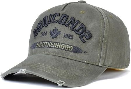 Dsquared2 / DSQ / ICON / D2 / Cap / Olivegrün / Neu