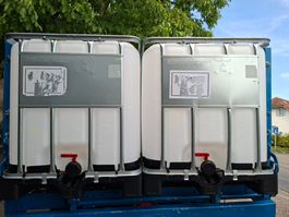 Zu verkaufen  Zwei IBC Tanks 1000l