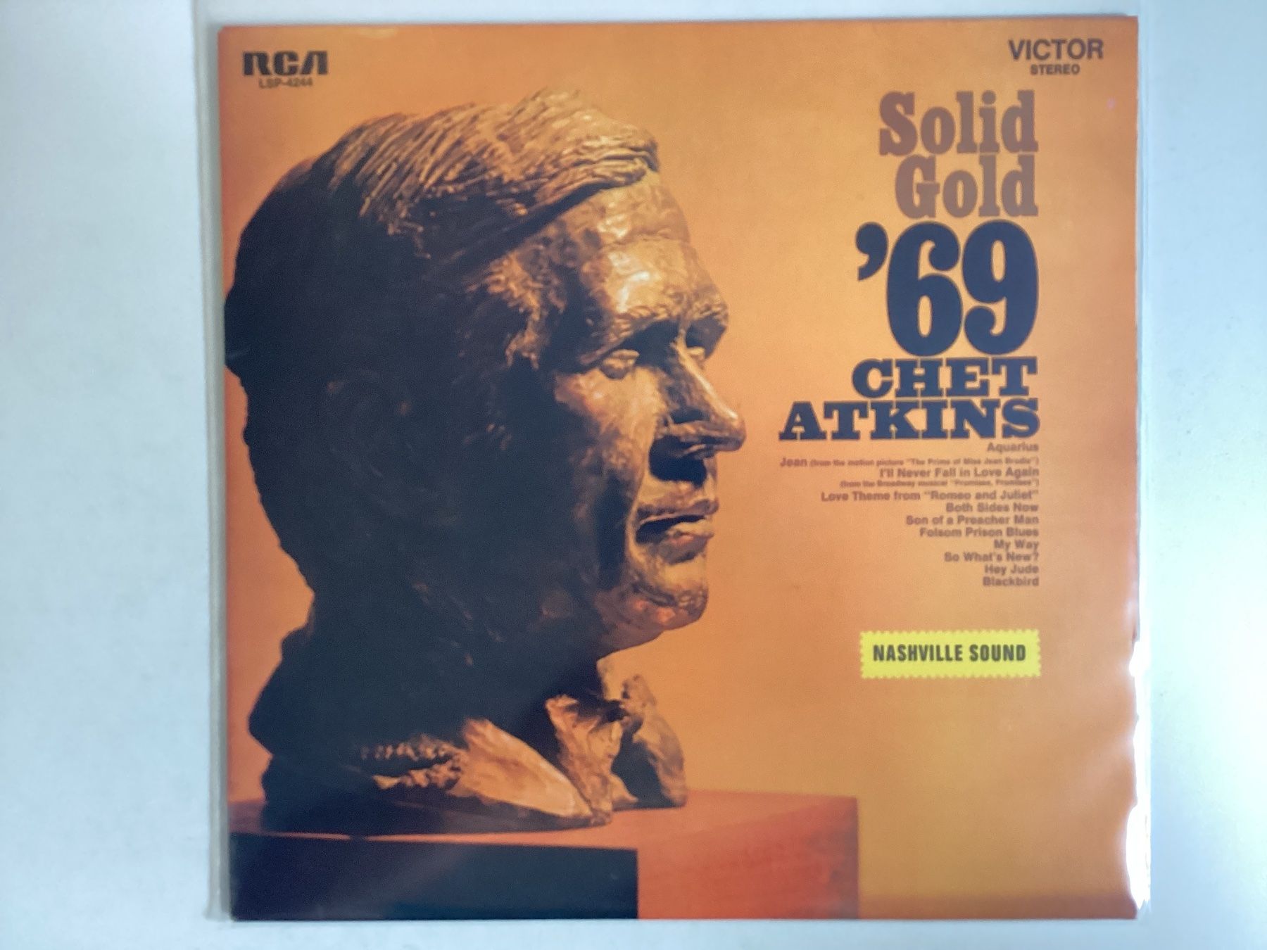 Dischi in vinile: Chet Atkins LP - Solid Gold 69 – Usato da Gutenswil venduto da Hamzian