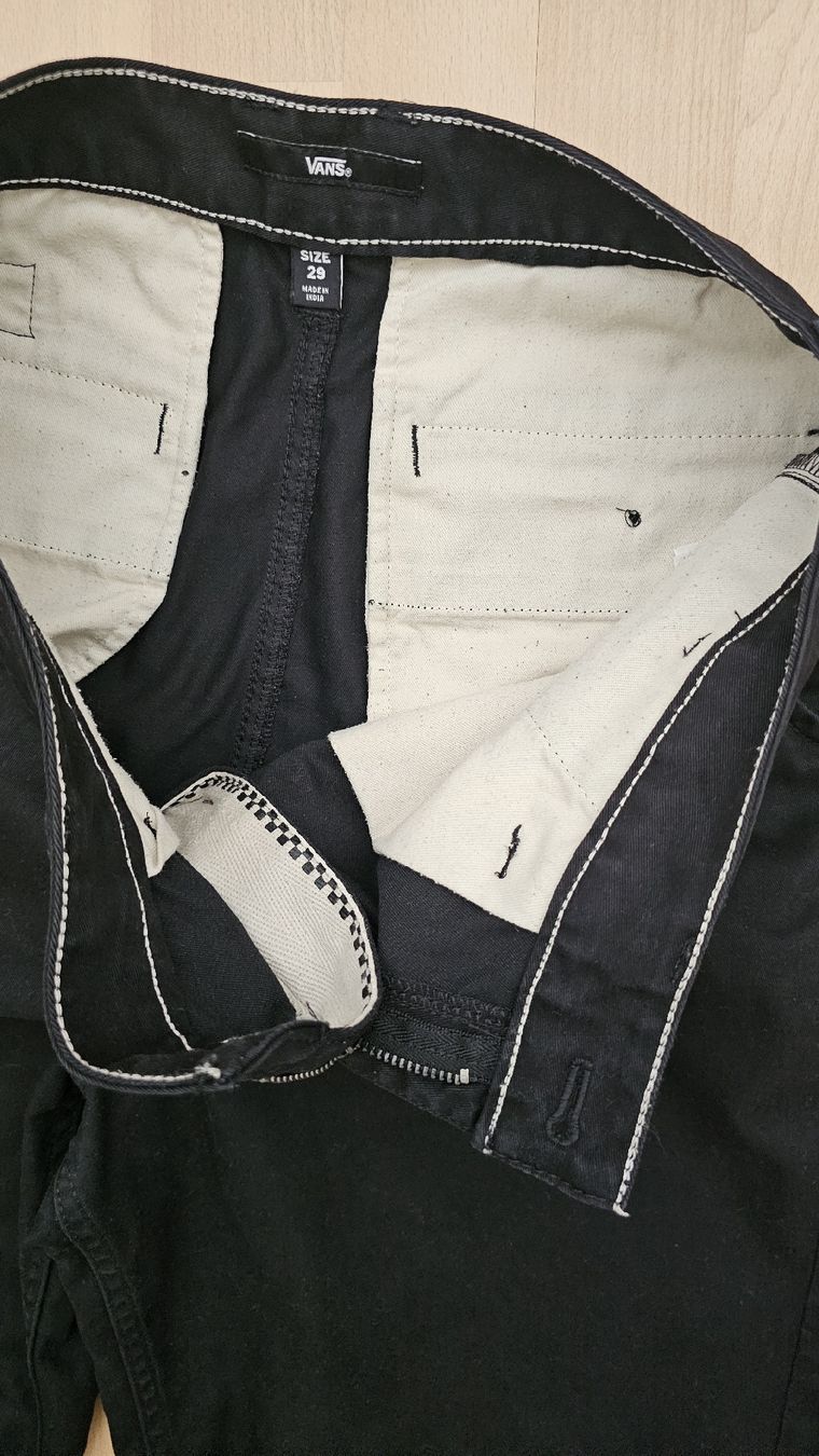 Vans Hosen: Vans Hose schwarz Grösse 29  – Gebraucht aus Steinmaur von Kiki_m240 4