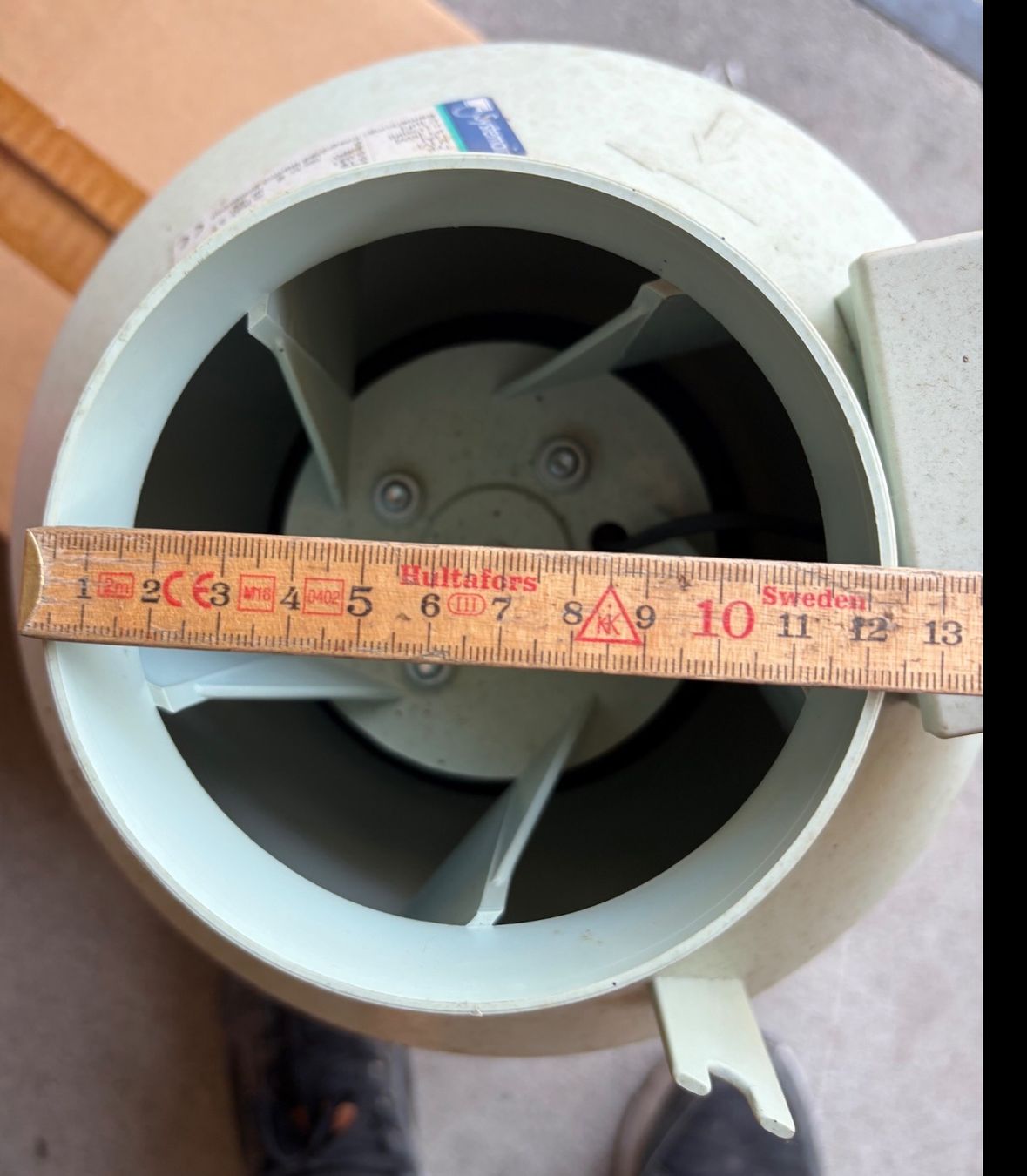 Ventilatoren: Einbau-Ventilator Lüfter Klima – Neu und originalverpackt aus Altendorf von Sonnensch5