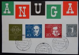 Deutschland Karte 1959
