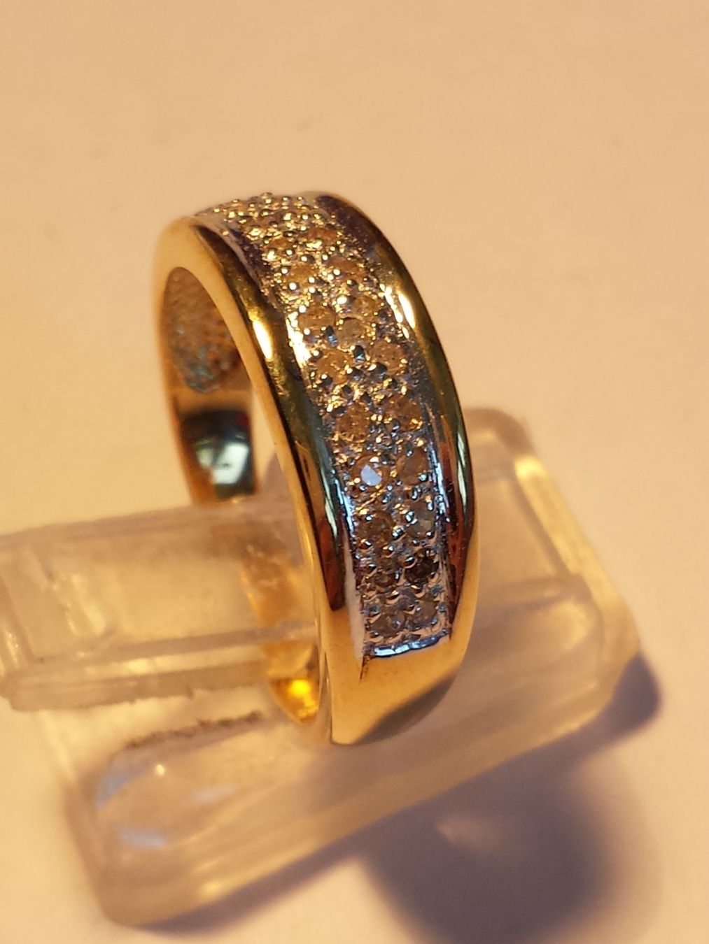 Anelli: Gold Fingerring Diamanten – Nuovo (secondo la descrizione) da Zürich venduto da adriben 8