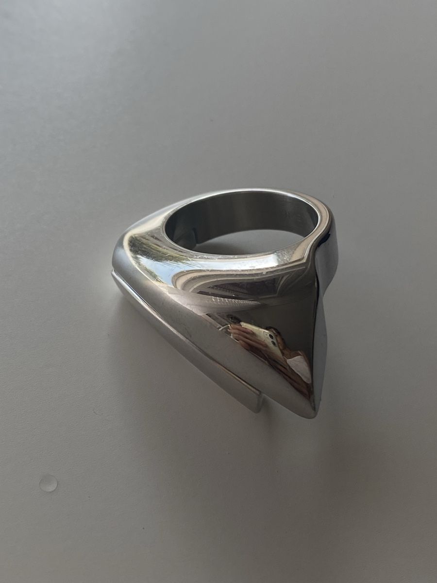 Breil Anelli: Breil Massive Edelstahl Silber Ring – Nuovo (secondo la descrizione) da Givisiez venduto da dor_xb9k 2