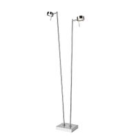 LED Stehleuchte, 2er Strahler, Dimmbar