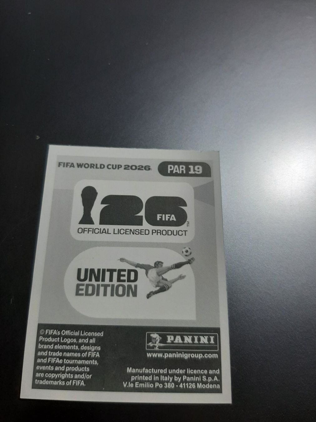 Panini Carte collezionabili: PANINI FIFA WM 2026 PAR 19 – Nuovo (secondo la descrizione) da Avully venduto da RIVALIS 1