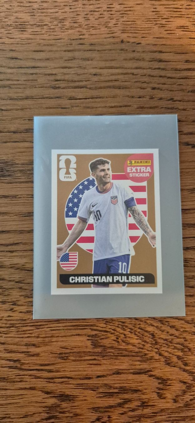 Panini Carte collezionabili: Panini Extra Sticker Christian Pulisic – Usato da Degersheim venduto da mau_ng89