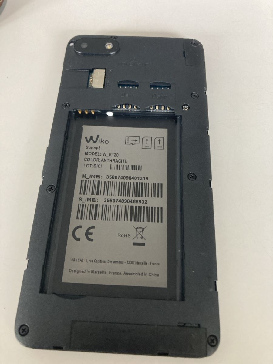 Wiko Telefoni cellulari / Smartphones: Wiko Sunny 3  Android double sim- Idéal Premier Smartphone! – Usato da Thierrens venduto da MicMacMousse 1
