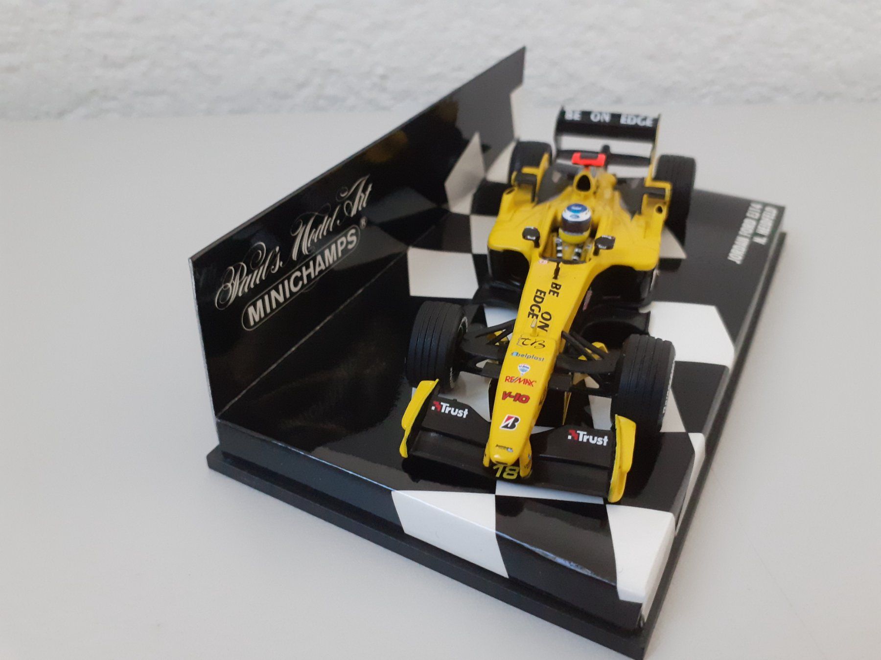 Minichamps Modellini d'auto: Jordan-Ford EJ14, Nick Heidfeld, 2004 – Usato da Aarburg venduto da Hktm 1