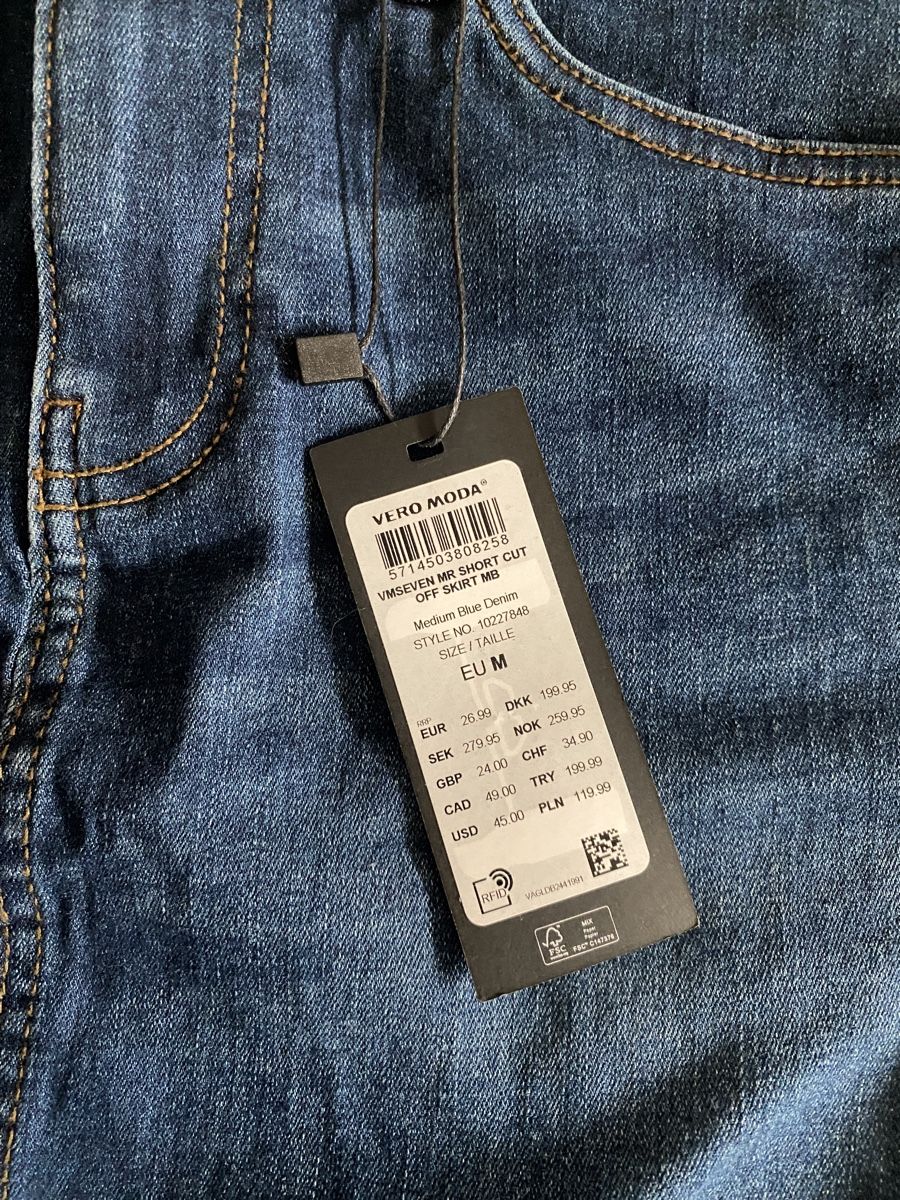 Vero Moda Röcke: Neuer Jeans Minirock Gr. M Vero Moda – Neu und originalverpackt aus Muensingen von drleevsy 1