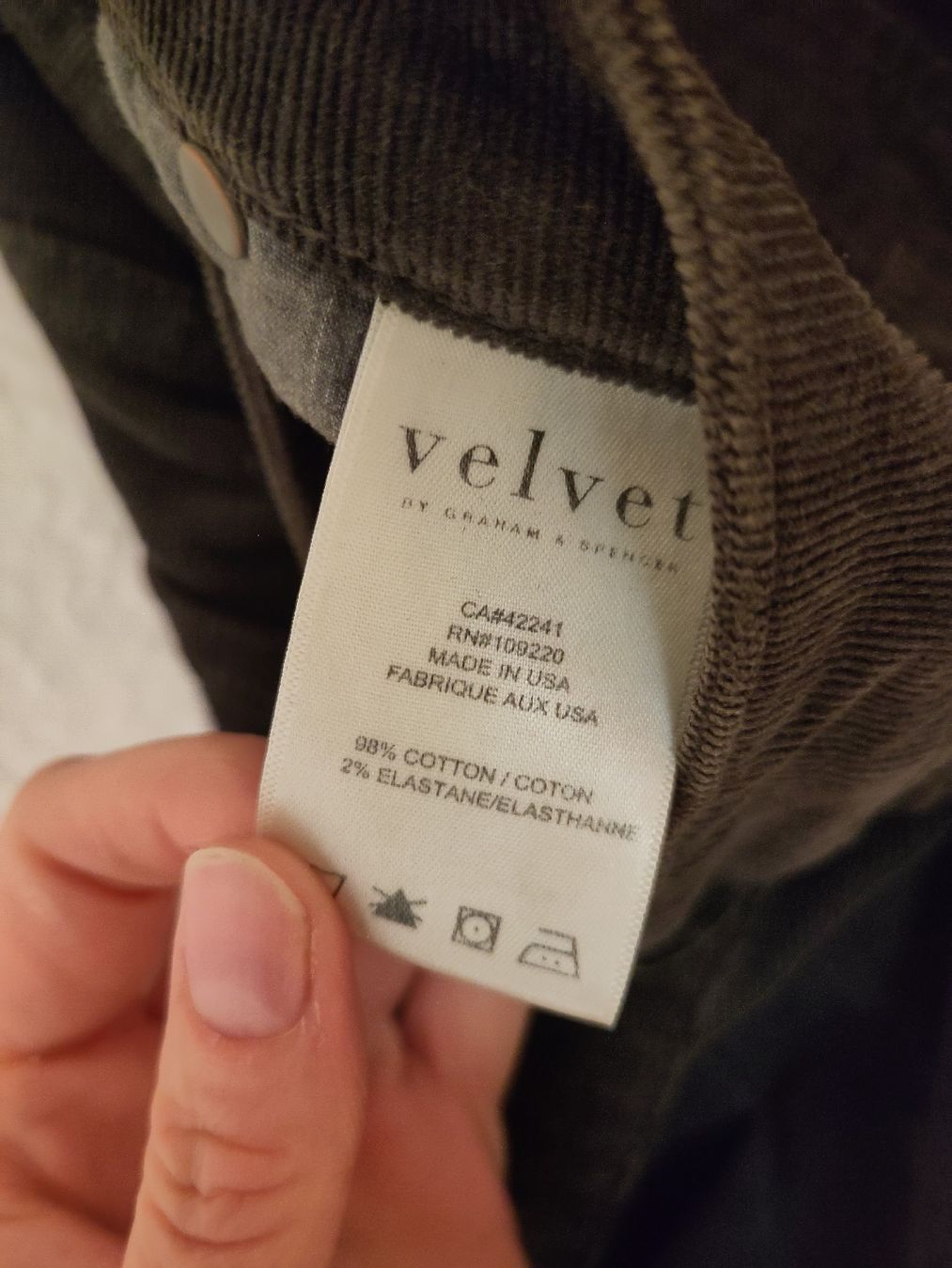 Pantaloni: Cordhose dunkelgrün – Usato da Zürich venduto da day_btg2 3