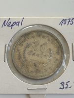 Nepal 20 Rupien Münze 1975 - Seltenes Sammlerstueck!(I3)