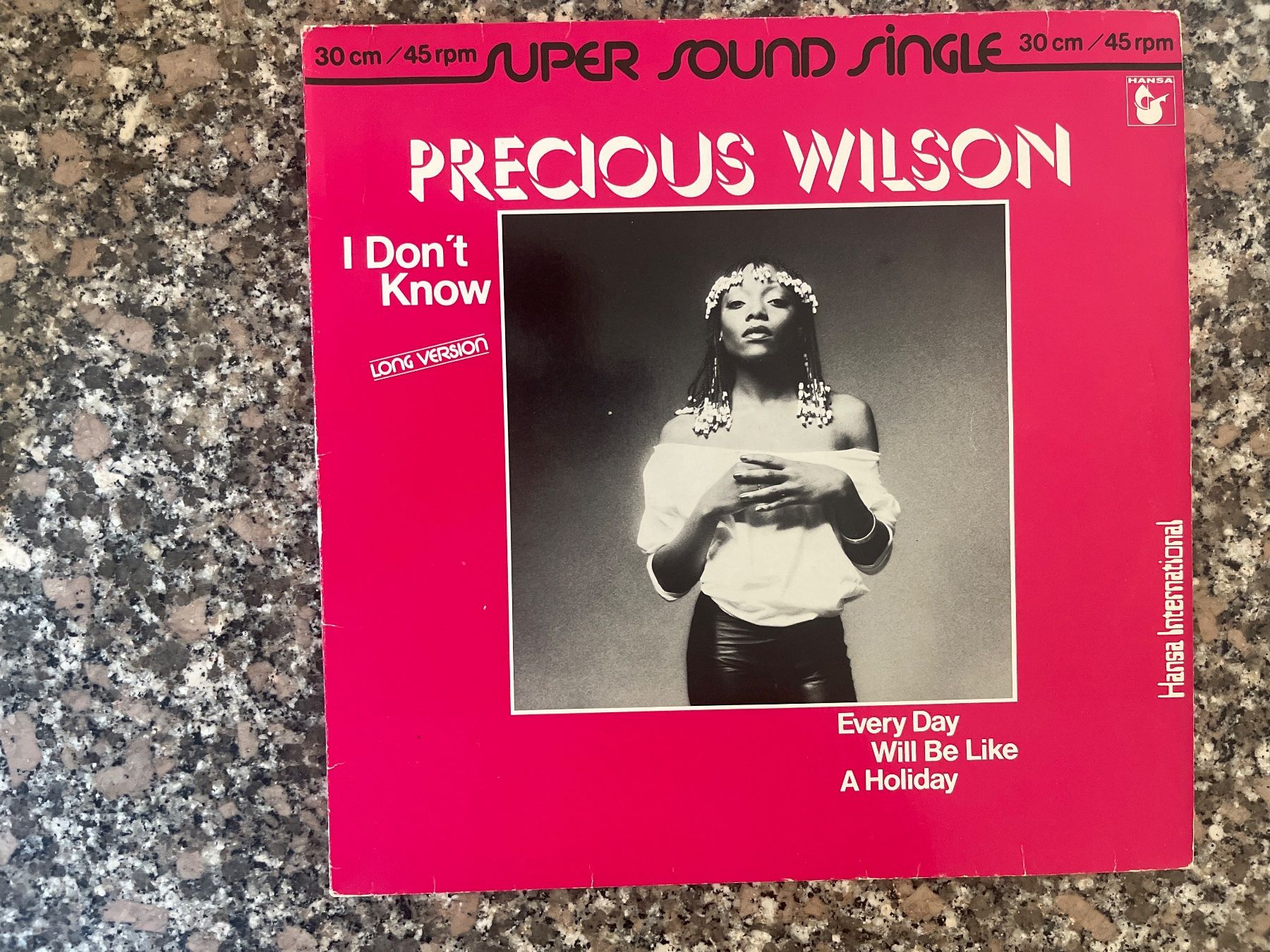 Dischi in vinile: A393/Precious Wilson - I Don't Know - Super Sound Single – Usato da Frutigen venduto da Philippe_jsp
