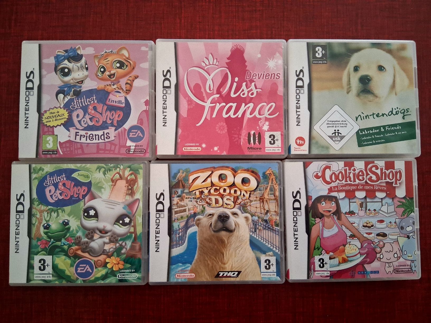 Giochi: Pack Nintendo DS 6x games – Usato da Carouge GE venduto da par_fzg6