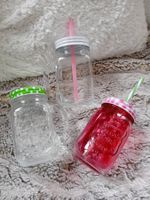 Joli gobelet avec paille - Lot de 3