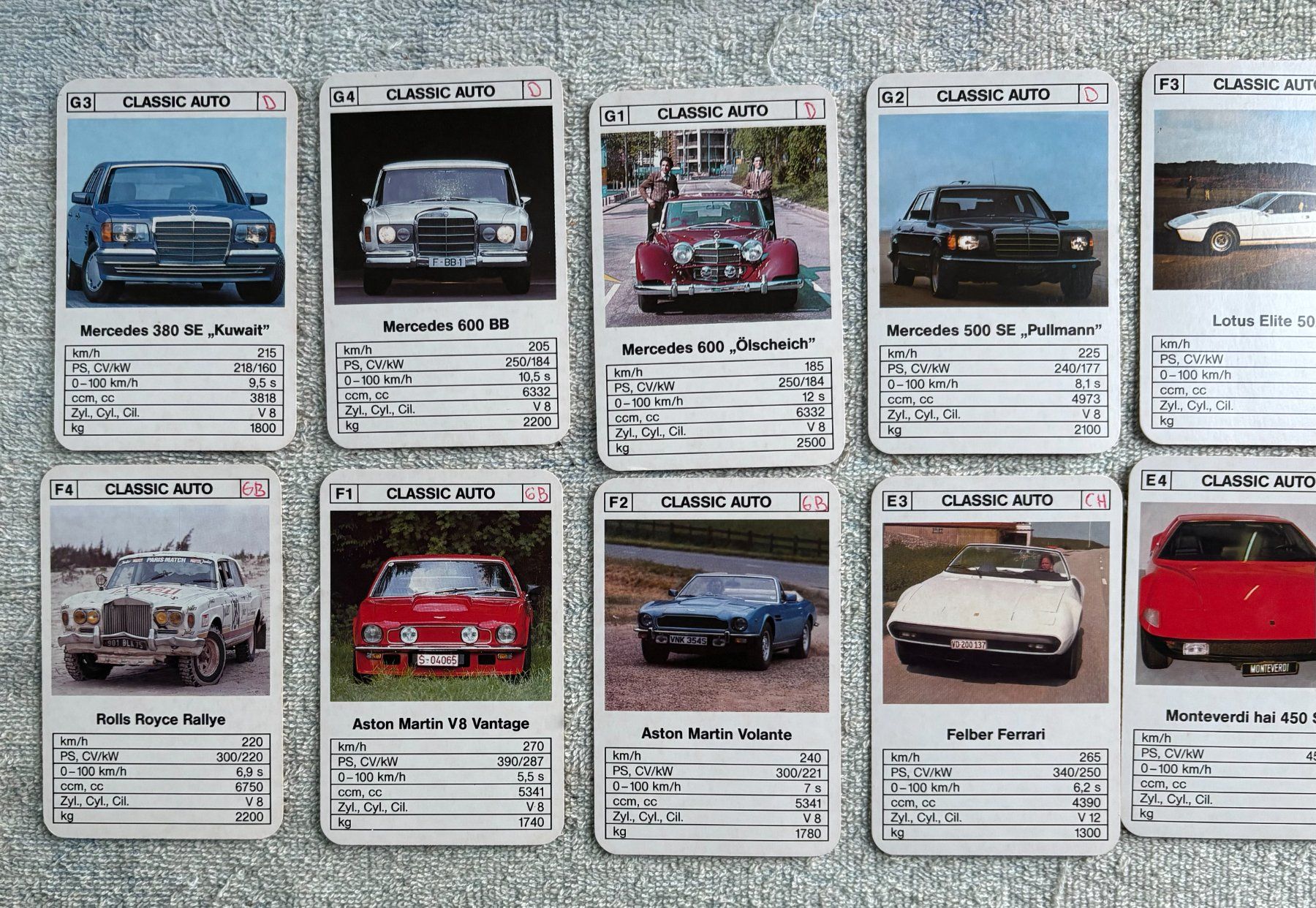 Giochi: QUARTETT CLASSIC AUTO – Usato da Ostermundigen venduto da Heavenmaus75 2