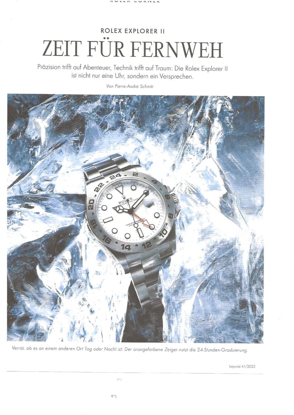 Rolex Orologi: Rolex Explorer II, Neu, Full Set – Nuovo e nell'imballaggio originale da Zürich venduto da Trade12 3