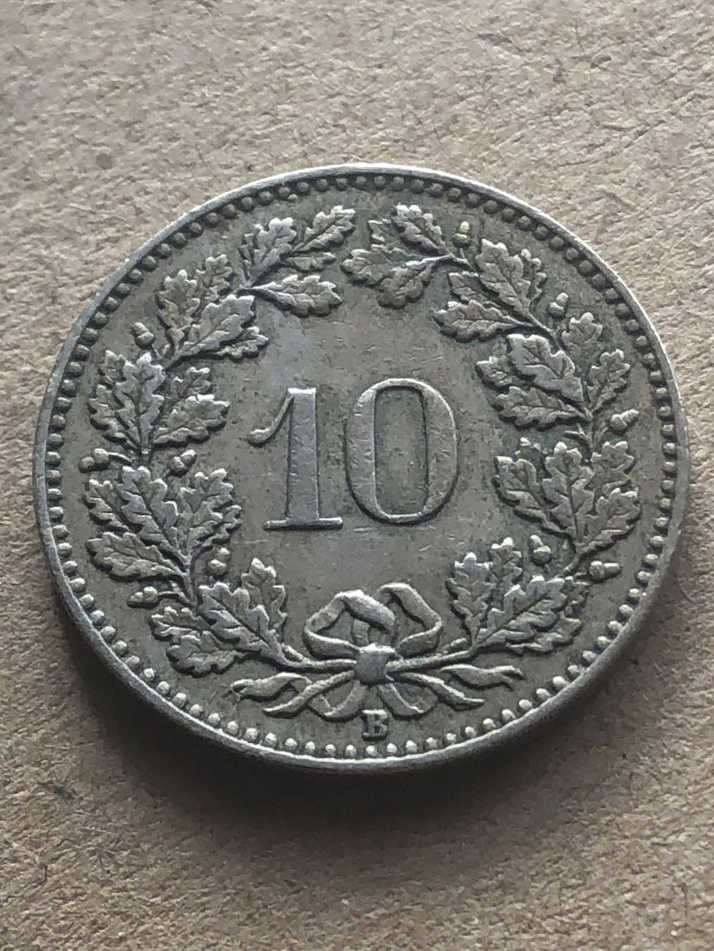Tutti le monete: 10 Rp. 1915 – Usato da Schötz venduto da Odpa 1