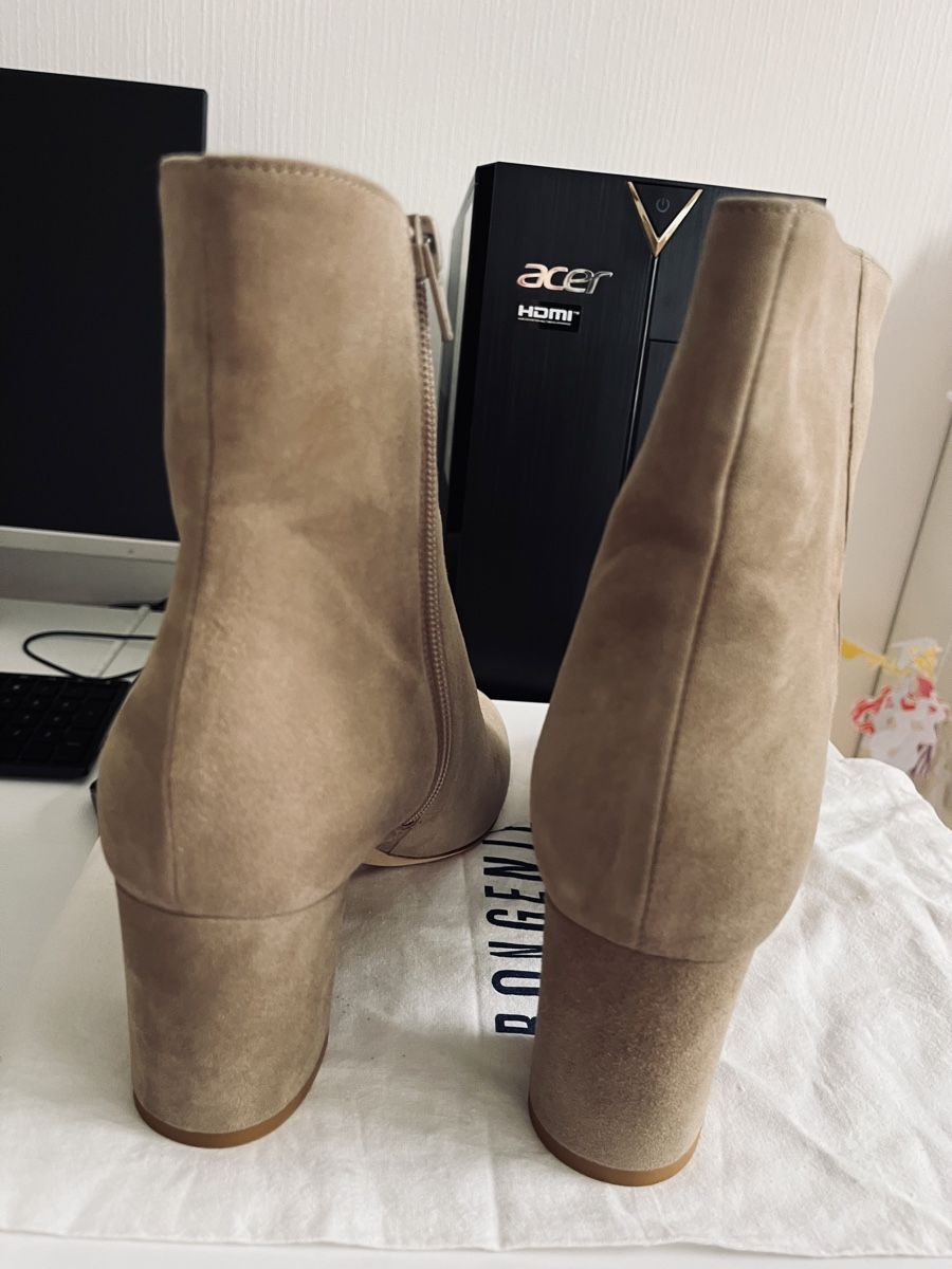 Scarpe da donna: Bottes  tout cuir – Nuovo e nell'imballaggio originale da Prilly venduto da DANIELLE015 5