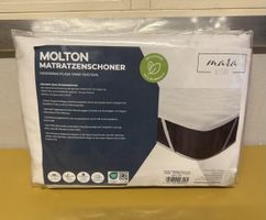 Molton Matratzenschoner Weiss 200x220cm, neu